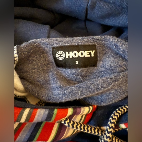 Women’s Hooey Aztec Fleece Lined Hoodie Small - Picture 4 of 5